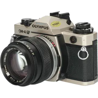 Tweedehands Olympus OM-4 Ti met Zuiko MC AUTO-S 50mm F/1.4 CM5251