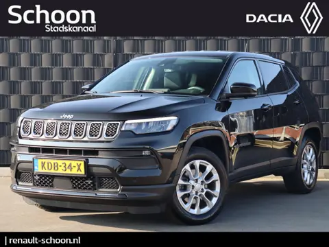 Jeep Compass 1.5T e-Hybrid Longitude | 360 Camera | Stoel-/Stuurverwarming | Adap. Cruise | Carplay