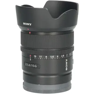 Tweedehands Sony E 15mm f/1.4 G CM4915