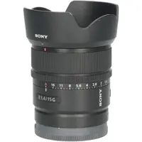 Tweedehands Sony E 15mm f/1.4 G CM4915