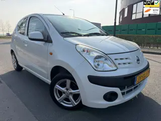 Nissan Pixo 1.0 Acenta BJ 2010 AIRCO/5 DEURS/15 INCH/NIEUWE APK !!! ZEER NETJES !!!