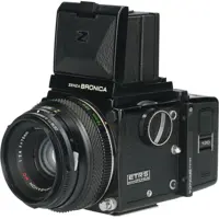 Tweedehands Bronica ETRS met Zenzanon MC 75mm f/2.8 CM5258