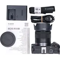 Tweedehands Canon EOS R50 V + RF-S 14-30mm IS STM PZ CM5090