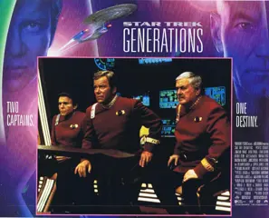 STAR TREK GENERATIONS USA lobbycard set.