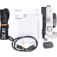 Tweedehands Sony A7C Body Zilver CM4713