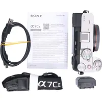 Tweedehands Sony A7C II Body Silver CM4719