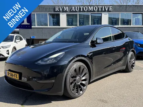Tesla Model Y Performance AWD 75 kWh VAN €38.900,- NU VOOR SLECHTS €35.877,- Uw LENTEVOORDEEL €3.023