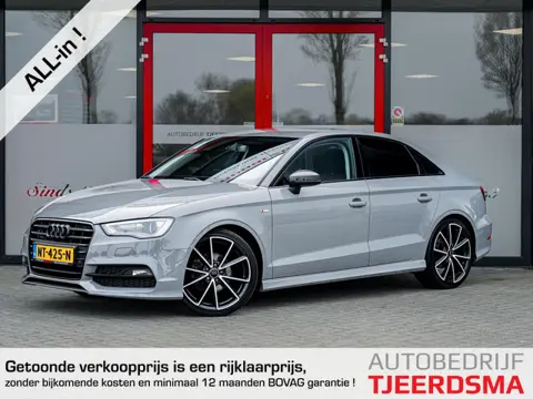 Audi A3 Limousine 1.4 TFSI CoD Design Pro S Line Plus | Trekhaak | Stoelverwarming | Nardo Grey | Na