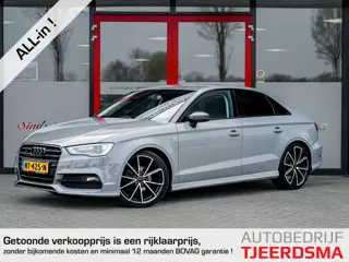 Audi A3 Limousine 1.4 TFSI CoD Design Pro S Line Plus | Trekhaak | Stoelverwarming | Nardo Grey | Na