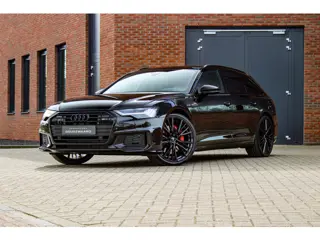 Audi A6 Avant 55 TFSI e quattro Competition | Sportstoelen | Carbon | B&O | HUD | Rode stiksels | Tr