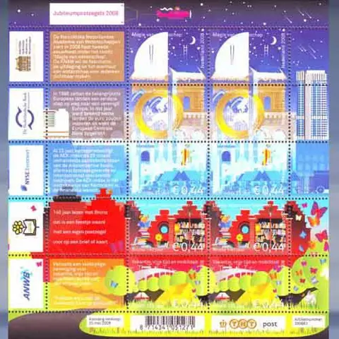 Jubileumpostzegels (2008)