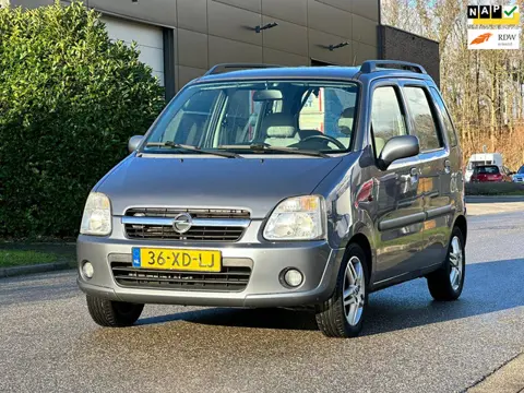 Opel Agila 1.2-16V Maxx Airco*12-04-2027 APK*NAP*Trekhaak*LM velgen*Nette auto*