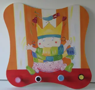 KAPSTOK KONING GROOT NIEUW