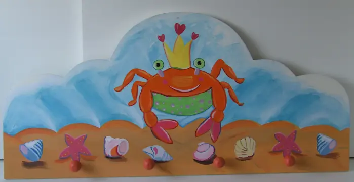 KAPSTOK KONING KRAB GROOT NIEUW