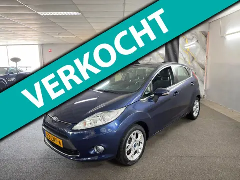 Ford Fiesta 1.25 Titanium Apk Nieuw,Clima,Cruise,Parksensor,N.A.P,Lm velgen,2 sleutels+boekjes,Topst