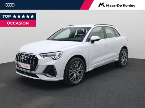 Audi Q3 40 TFSI 190pk quattro S Line · Apple/Android Car Play · Leder/stof · Camera + Parkeersensore