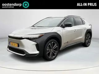 Toyota bZ4X Premium 71 kWh | Panoramisch dak | 3 Fase laden | Precious Silver Prem. metallic/ zwart 
