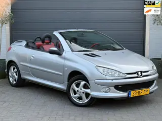 Peugeot 206 CC 1.6-16V | Cabrio | 103DZ KM | NAP | Nw. Riem | Leder | Goed onderhouden |