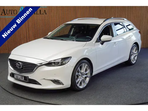 Mazda 6 Sportbreak 2.0 SkyActiv-G 165 Aut. Leer Navi Camera Bose Stuur- & stoelverwarming Climate PD