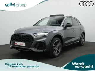 Audi Q5 50 TFSI e 299 pk S-Line | Panoramadak | Trekhaak | Leder/alcantara | Achteruitrijcamera | St