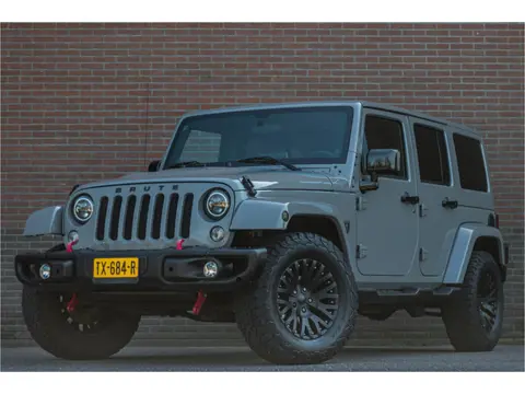 Jeep Wrangler 3.6 V6 Brute, Leder, Carplay, Kahn, Full LED, Stoelverwarming, Camera, DAB+, Trekhaak,