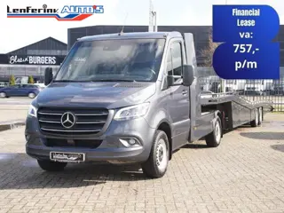 Mercedes Benz Sprinter 516 CDI 163 pk Aut. BE-Trekker met Tijhof Oplegger Navi Comand, LED Koplampen