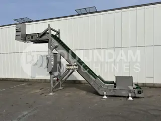 Verhoeven opvoerband roestvrij staal 680 x 60 cm