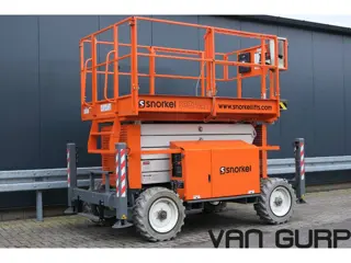 Snorkel S 3370 ORT (ONLY 37h) Ruw terrein schaarhoogwerker