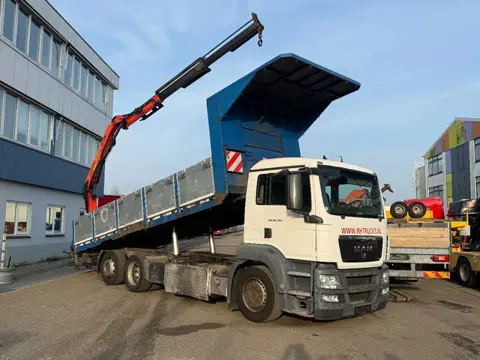 MAN TGA 26.360 kieper met pk 10000 (bj 2008, automaat)