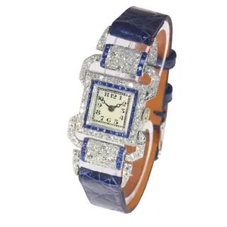 Refined Elegance: French Art Deco Ladies Watch by Léon Hatot