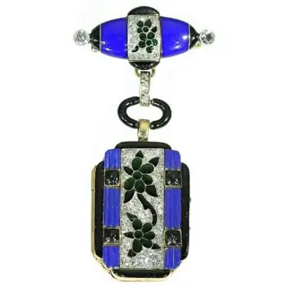 Echoes of Elegance: Boucheron-Inspired Viennese Art Deco Watch