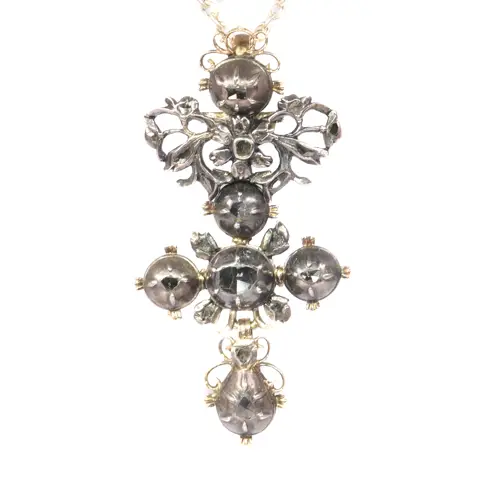 Antique Cross Pendant: A Baroque Legacy
