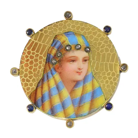 Orientalism in Victorian Art: A Timeless Enamelled Masterpiece