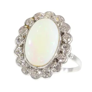 Classic Elegance: The Timeless Appeal of a Vintage 1950s Opal Ring