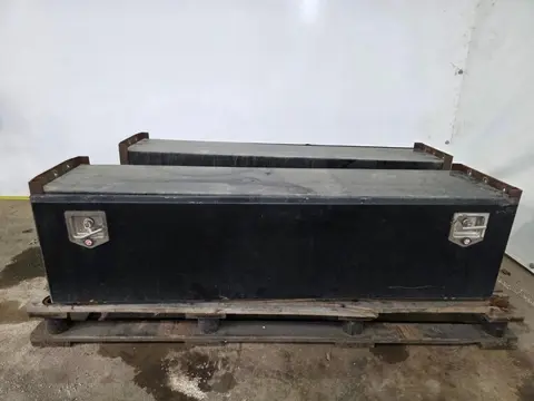 Staal Storage box Stalen Opslag Box – Gereedschapskist –  Goede staat – Truck / Trailer PM2895