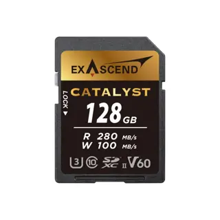 Exascend Catalyst UHS-II SD Card (V60) 128GB