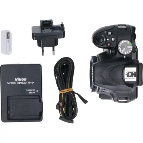 Tweedehands Nikon D3400 Body Zwart CM6354