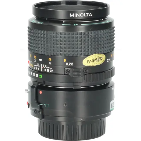 Tweedehands Minolta MD 50mm f/3.5 inclusief adapter CM6208