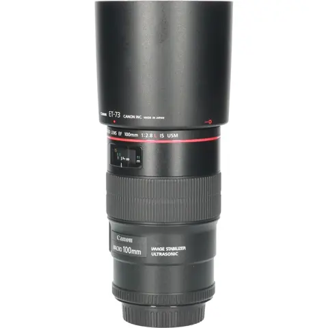 Tweedehands Canon EF 100mm f/2.8L IS Macro USM CM6364