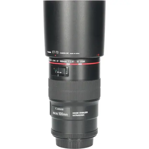 Tweedehands Canon EF 100mm f/2.8L IS Macro USM CM6363