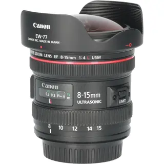 Tweedehands Canon EF 8-15mm f/4.0L Fisheye USM CM6380