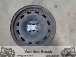 Ford Fiesta 2017-2026 Stalen velg 15 Inch