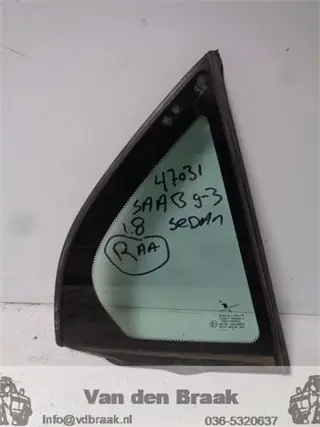 Saab 9-3 SportSedan 2002-2011 Scheerraam portier rechtsachter