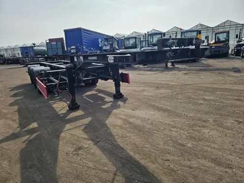 Fliegl SDS 350| LOWLOADER 20 FOOT CONTAINER CHASSIS | BPW DRUM.