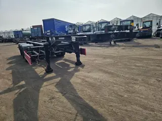 Fliegl SDS 350| LOWLOADER 20 FOOT CONTAINER CHASSIS | BPW DRUM.