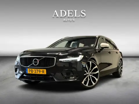 Volvo V90 2.0 T5 255PK R-Design Trekhaak Sportstoelen Camera Carbon NL Auto