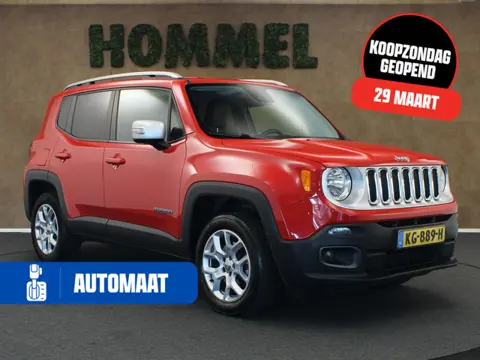 Jeep Renegade 1.4 MultiAir Limited AWD - ORIGINEEL NEDERLANDSE AUTO - AFNEEMBARE TREKHAAK - 1200 KG 