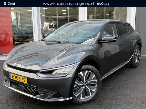 Kia EV6 Plus 77.4 kWh Trekhaak 13-polig, stoel ventilatie, stuur- & stoelverwarming, achterbank verw