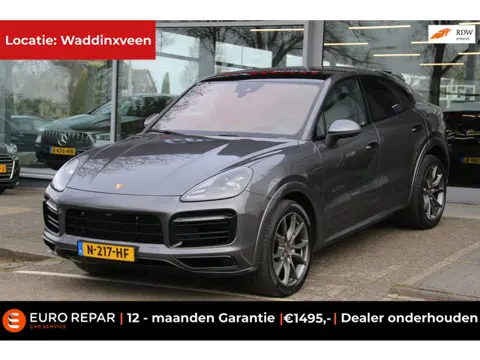 Porsche Cayenne Coupé 3.0 E-Hybrid BURMESTER ACHTERASBES. BTW-AUTO!