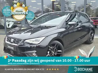 SEAT Ibiza 1.0 EcoTSI FR Business Connect 18 inch Black line | Winterpakket | Leer-Alcantara | ECC |
